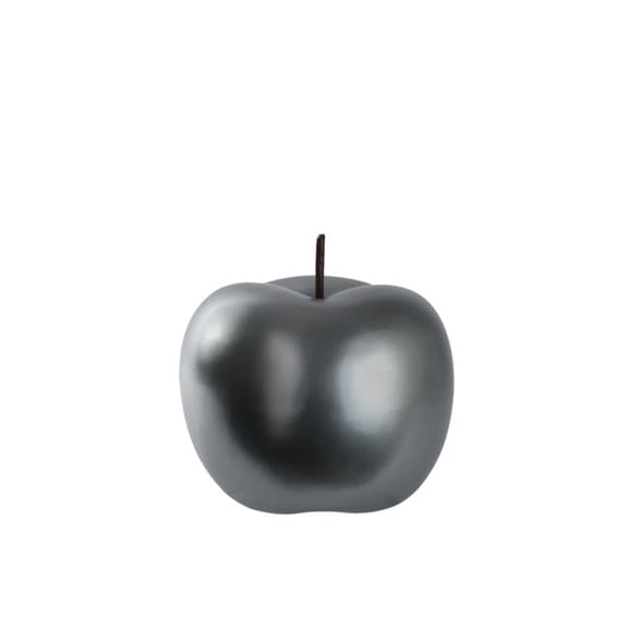 Ceramic Apple Statue Decorative Showpiece – Modern Home Décor Accent, Glossy Ceramic Apple Figurine for Living Room, Office Desk, Table Centerpiece