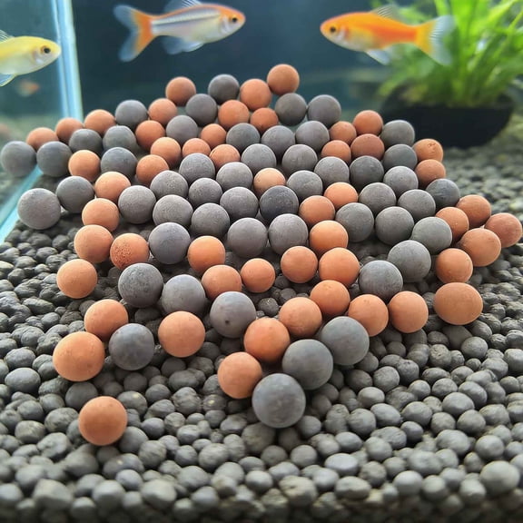 Ceramic Aquarium Decor Balls, Fish Tank Ornaments for Freshwater Tanks