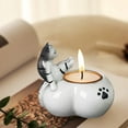 thumbnail image 1 of Ceramic Aromatherapy Candle Holder Cup for Home Decor, Large Capacity Candle Jar for Gifts, Wedding, Housewarming, Relaxation, 1 of 6
