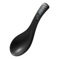 thumbnail image 1 of Ceramic Asian Soup Spoon,Japanese Retro Ceramics Soup Spoon,Long Handle Perfect Depth Spoon for Japanese Ramen Noodles,Chinese Dumpling,Pho,Miso,Wonton,Dishwasher Safe, 1 of 6