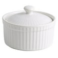 thumbnail image 1 of Ceramic Baking Ramekins With Lids Reusable Oven Bowls For Creme Brulee & Cakes Versatile Home Baking Dishes For Desserts And Individual Servings, 1 of 4