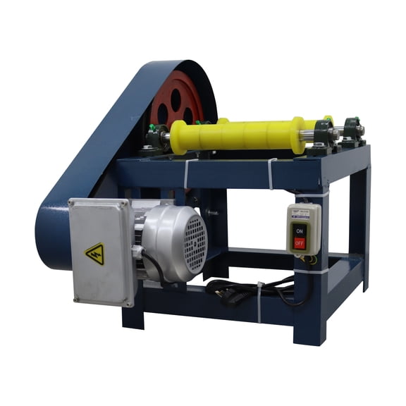 Ceramic Ball Mill Grinding Machine Horizontal Drum Ball Milling Machine 220V with 5L Ceramic Jar