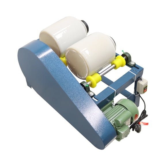 Ceramic Ball Mill Grinding Machine for Ink Glazes Lab Mineral Ceramics 220V Horizontal Ball Mill
