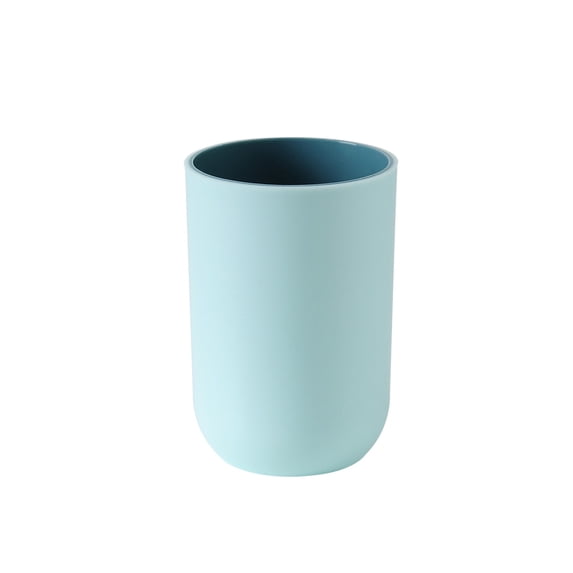 Ceramic Bathroom Tumbler Cup Modern Minimalist Toothbrush Holder Rinsing Cup Drinking Cup for Sink Countertop Storage