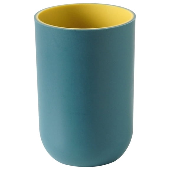 Ceramic Bathroom Tumbler Cup Modern Minimalist Toothbrush Holder Rinsing Cup Drinking Cup for Sink Countertop Storage
