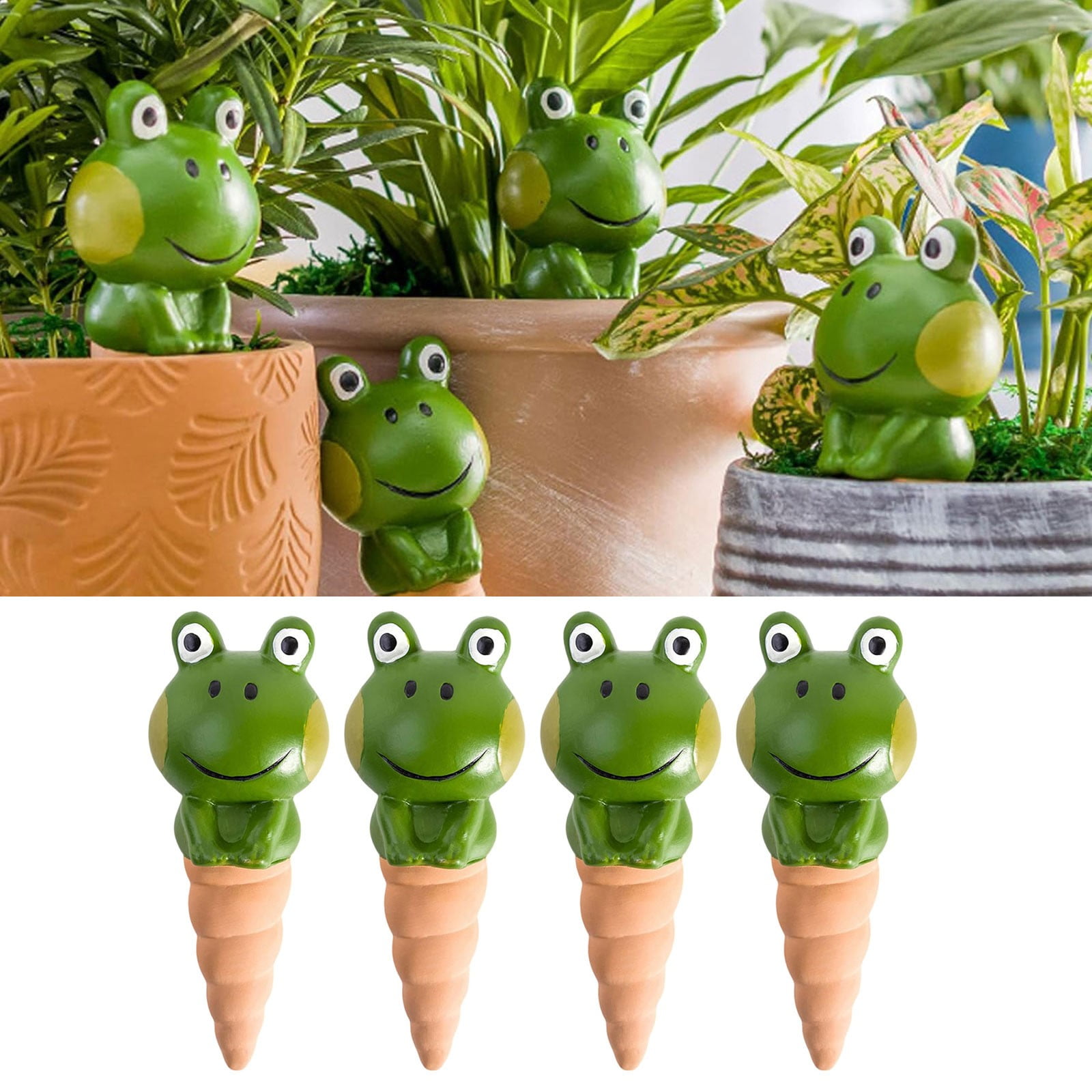 Ceramic Big Head Flower Waterer Lazy Dripper Suitable For Automatic Watering inside Instant Hot