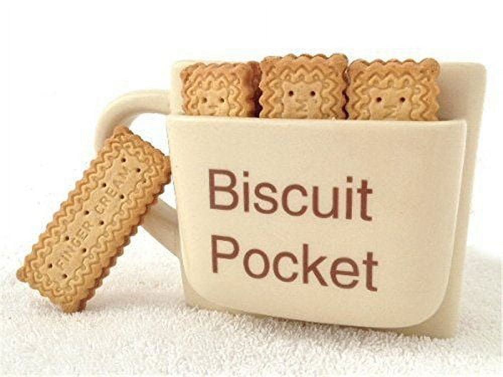 Ceramic Biscuit Pocket Coffee Mug Funny Coffee Tea Cup Cookie Holder -  Walmart.com