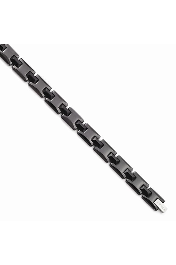 Ceramic Black Bracelet, 8.5