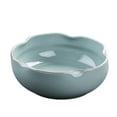 thumbnail image 1 of Ceramic Bowl Planter for Hydroponic Succulents and Indoor Water Elegant Home Flower Pot, 1 of 6