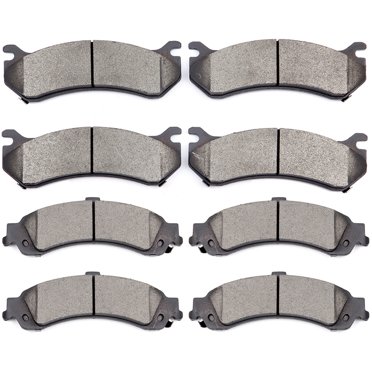 For Sierra Silverado Suburban 1500 Tahoe Yukon Ext Front Rear Ceramic Brake Pad
