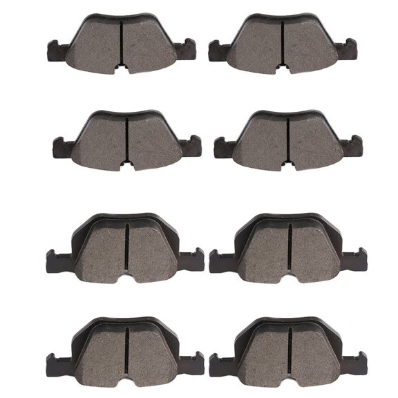 Ceramic Brake Pads Kits SCITOO 8pcs Brakes Pads Set fit for 2004-2005 for BMW 525i