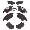 thumbnail image 1 of Ceramic Brake Set Front & Rear - Low Quiet Performance - 8 Piece Kit-Front Rear Ceramic Disc Brake Pads, 1 of 8