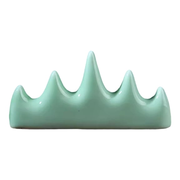 Ceramic Brush Holder Calligraphy Brush Pen Rest Calligraphy Paperweight For Antithetical Couplet Writing Art Painting
