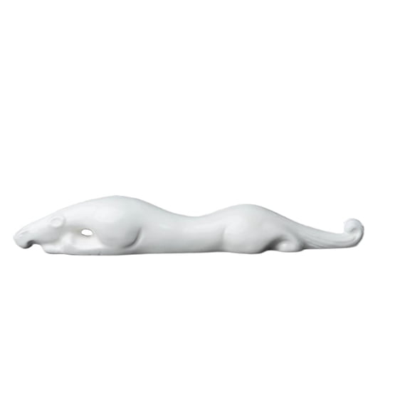 Ceramic Brush Pen Stand Calligraphy Paperweight Brush Holder For Beginner