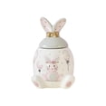 thumbnail image 1 of Ceramic Easter Bunny Shaped Storage Jar Decorative Creativeness Holiday Jar For Home Decor Gifts Multicolor 6.1X3.94X3.74 Inch, 1 of 8