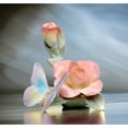 thumbnail image 1 of Ceramic Butterfly and Rose Figurine 3x2x2.25 Gift for Nature Lovers, 1 of 3