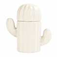 thumbnail image 1 of Ceramic Cactus Decorative Toothpick Holder - White Bathroom Cotton Swab Jar, Small Cactus Canister, Floss Container Cute Toothpick Floss Organizer for Kitchen Bathroom Decor(One Pcs), 1 of 5