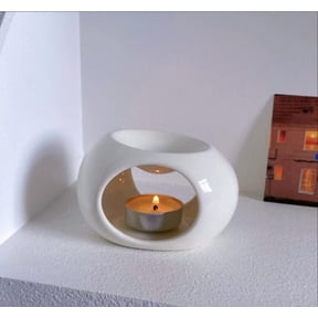 Ceramic Candle Heating Holder Essential Oil Burner Reed Diffuser Furnace Household Spa Salon Liqulid Aromatherapy Incense Burner