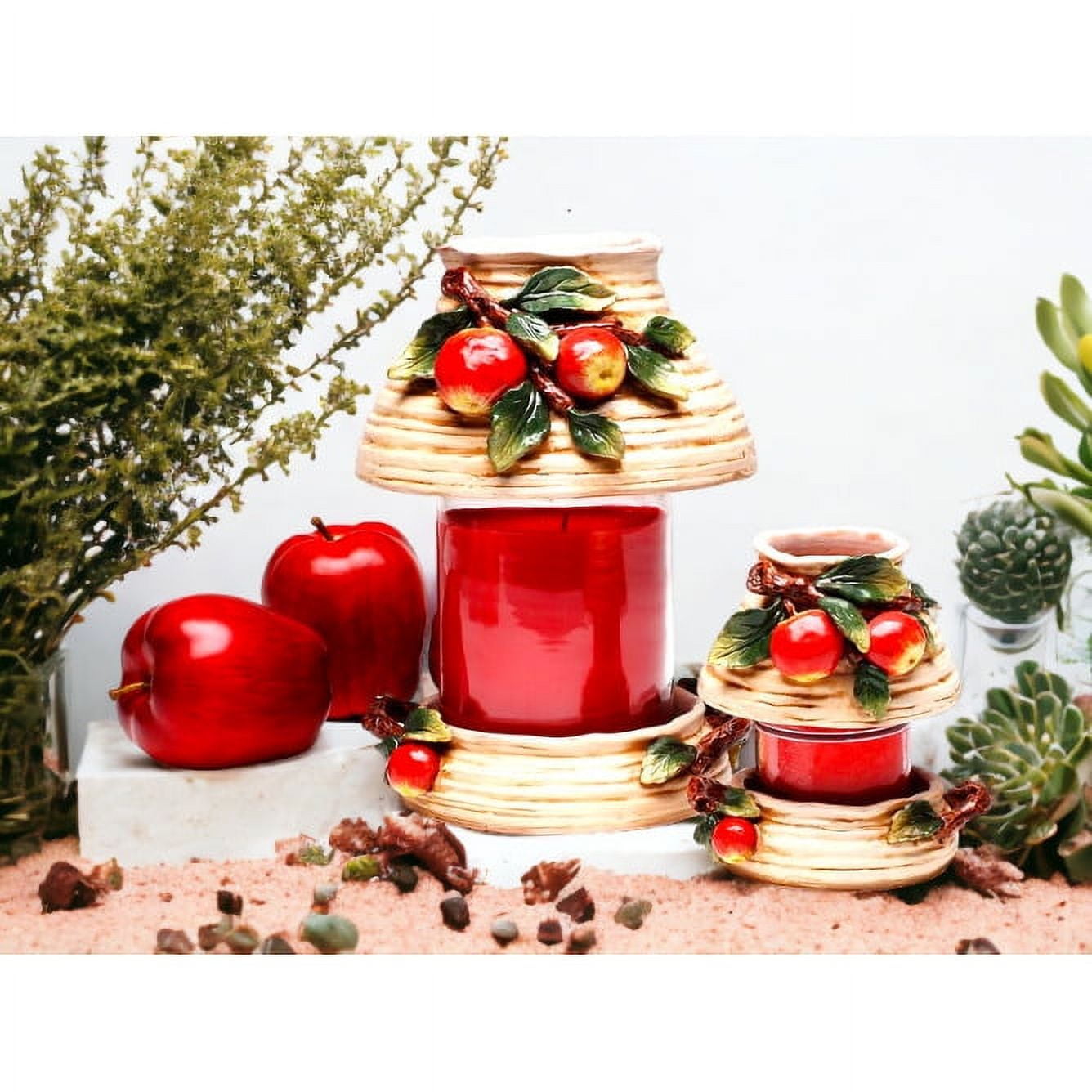 Ceramic Candle Holder Shade and Base Small