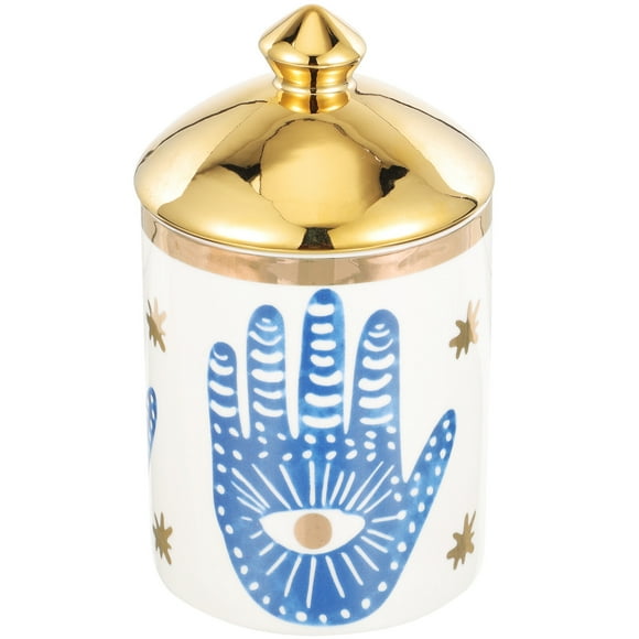 Ceramic Candle Jar Holder