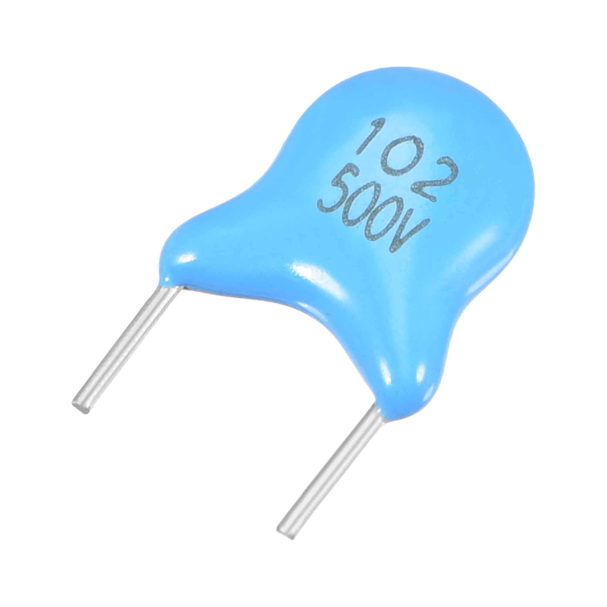 Ceramic Capacitor Kit 500V 1000PF for DIY Electronic Circuit 50pcs Blue