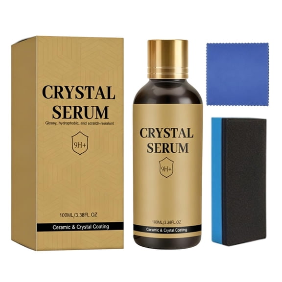 Ceramic Car Coating Kit Professional-grade hydrophobic coating for high gloss shine and scratch protection, perfect for cars, trucks, SUVs, and RV detailing