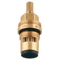 thumbnail image 1 of Ceramic Cartridge Faucet Replacement 1/2 Inch - Kitchen Sink Valve Cartridge - Hot & Cold Water Control - Durable Ceramic Disc Cartridge - Bathroom Faucet Repair Parts, 1 of 1