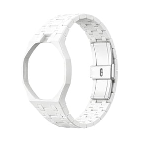 Ceramic Case Band Mod Kit Compatible with Swatch AP Royal Pop Watch Band, Replacement Ceramic Case Straps 5.6-8.5in Adjustable Wristband for Men Women ...