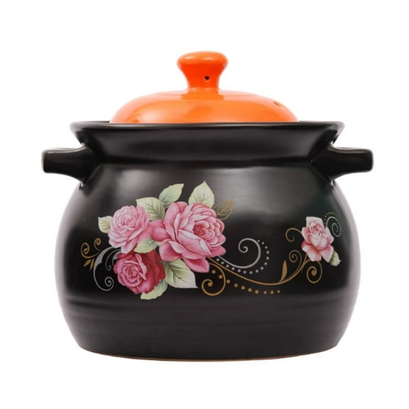 Ceramic Casserole, Clay Pots Cooking, Japanese Clay Pot Terracotta Multi-Purpose Pot, Stewing Soup Bag Stew Pot Heat Resistant Stews Multifunctional For Home Restaurants Hotels