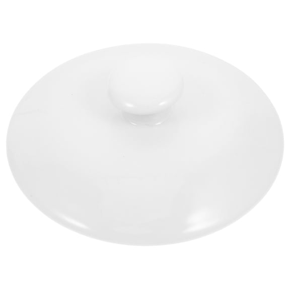 Ceramic Casserole Pot Lid Replacement Set Kitchen Cookware Clay Pot Covers Stockpot and Soup Bowl Lids for Restaurant and Hotel Use