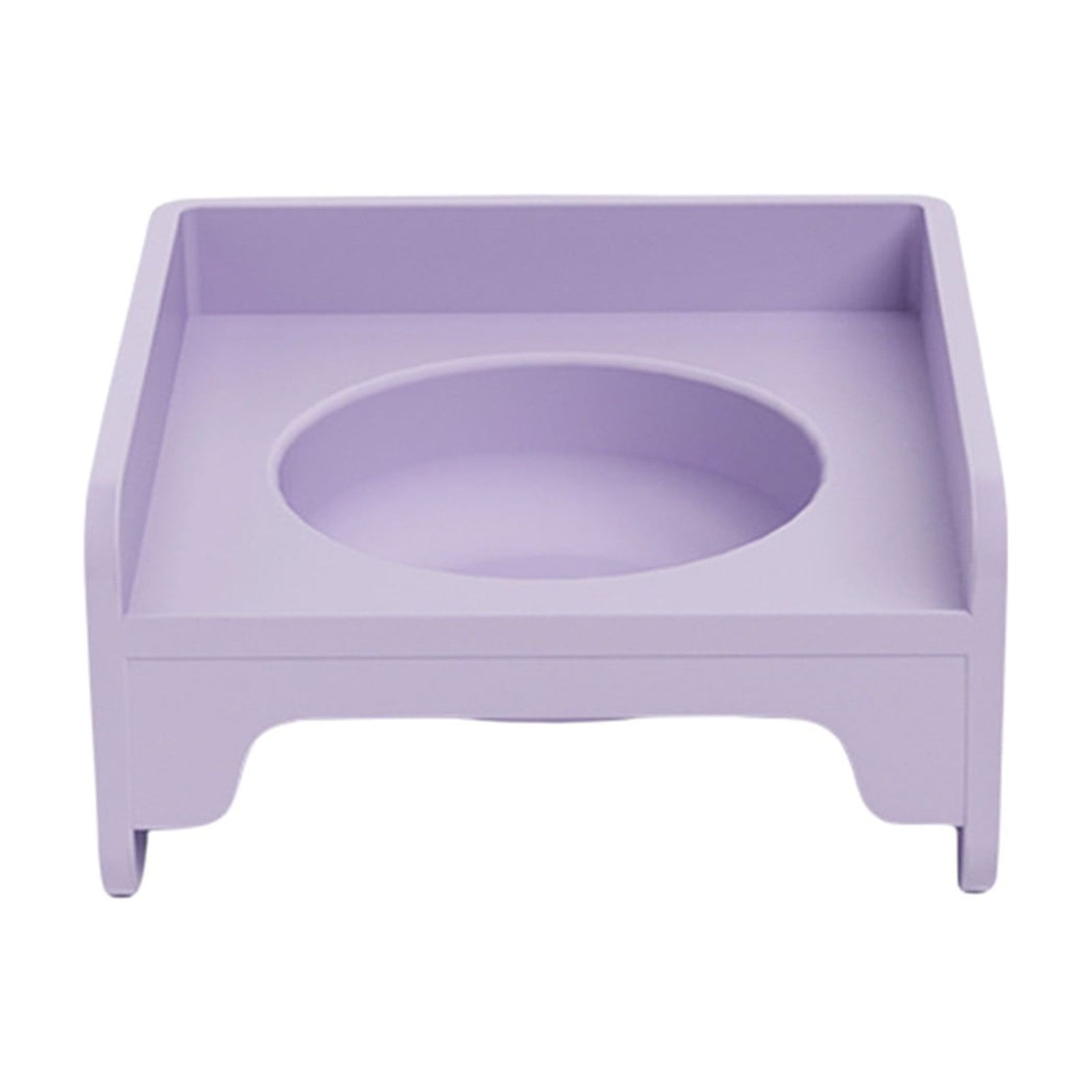 Ceramic Cat Bowl Wide Mouth Chin Square Raised Pet Dish for Cats Small Dogs Food Water Bowl Set