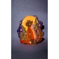 thumbnail image 1 of Ceramic Cat Plug-In Nightlight Moon-Gazing Nursery Gift 3.5 Inch, 1 of 3