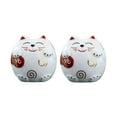 thumbnail image 1 of Ceramic Cats Cute Toilet Cover,Decorative Toilet Bolt Caps,Ceramic Toilet Bolt Caps,Commode Bolt Caps,Universal Caps Covers,2pc, 1 of 6