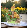 thumbnail image 1 of Ceramic Cedar Waxwing Bird Figurine 4.5in  Vintage, 1 of 5