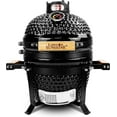 Ceramic Charcoal BBQ Kamado Grill Smoker Portable Tabletop Cadet