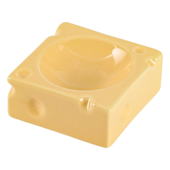 Ceramic Cheese Hamster Water Bottle No Leak Proof Design With For / Hamsters Gerbils Drinking&Hideout Habitat Easy Clean Ceramic (Kettle Shelter Food Bowl.