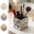 thumbnail image 1 of Ceramic Cheese Storage Jar - High Grade Desktop Organizer, Multi-Use Pen Container Cosmetic Storage, Elegant Tabletop Storage Bin, Lightweight Home Office Desk Decor Organizer, 3*3*3in, B, 1 of 7