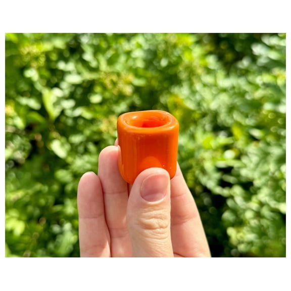 Ceramic Chime Candle Holder: Choose Color! (Magick Ritual, Spell Candle Holder)