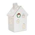thumbnail image 1 of Ceramic Christmas House Decoration Lighted Snow Tabletop Ornament Holiday Village Figurine Indoor Display Party Setup Accessory, 1 of 3