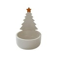 thumbnail image 1 of Ceramic Christmas Tree Candle Holder – Cute Xmas Tree Shape Design, Aromatherapy Holiday Decoration for Home, Gifts, or Festive Centerpieces, 1 of 5