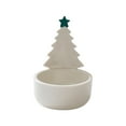 thumbnail image 1 of Ceramic Christmas Tree Candle Holder – Cute Xmas Tree Shape Design, Aromatherapy Holiday Decoration for Home, Gifts, or Festive Centerpieces, 1 of 5