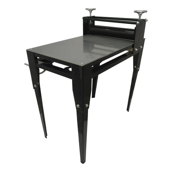 Ceramic Clay Plate Machine Manual Pottery Making Machine Adjustable Slab Roller for Ceramics