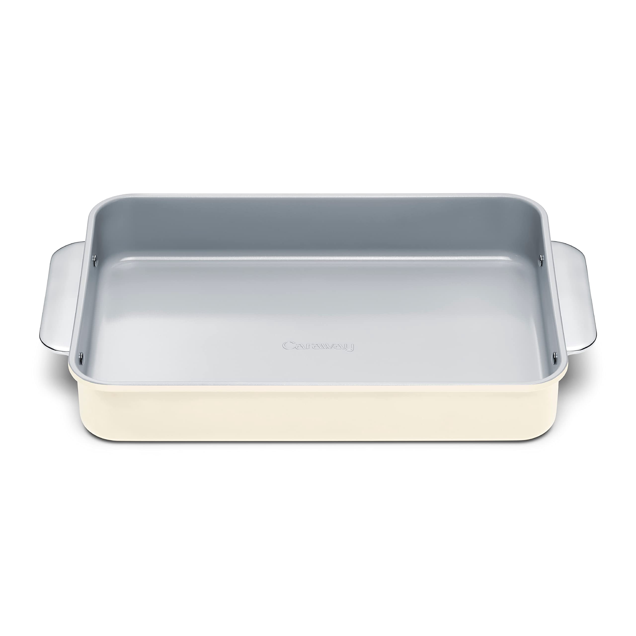 Ceramic-Coated Rectangle Baking Pan Cream 9x13 Inch - Walmart.com