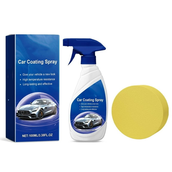 Ceramic Coating for Cars, Rapid Ceramic Spray Paint, Shiny Car Waxs Stuff,Gloss Hydrophobicty Anti Scratch, Sutiable for Cars, Trucks, Motorcycles, RV's Vehicles(3.4oz) 2025