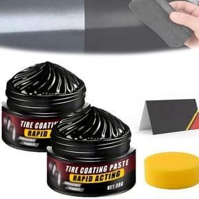 Ceramic Coating For Cars Ceramic Trim Coat Kit Quick Plastic Trim Restorer Ceramic Coating with Sponge 2PC