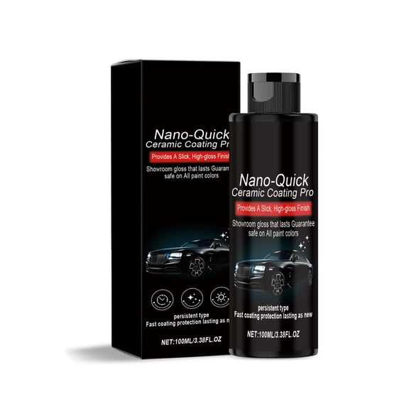 - Ceramic Coating Pro 100Ml High Gloss Car Paint Sealant Long-Lasting Protection for All Vehicle Paint Colors 100Ml