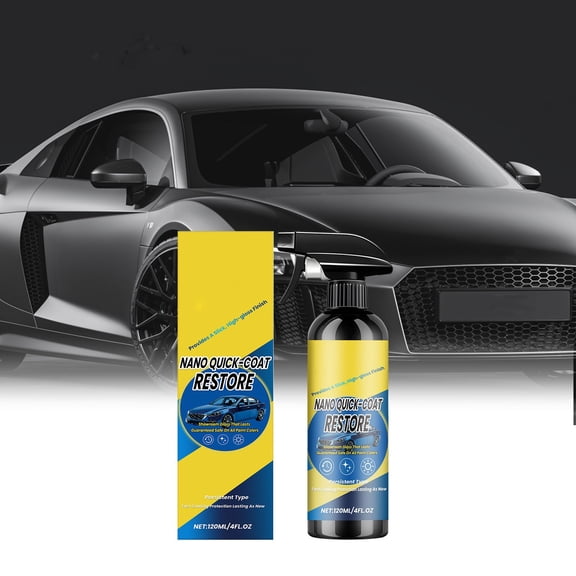 Ceramic Coating Spray For Vehicle Exterior LongLasting HighGloss Protective Layer Against Dirt Water Stain For All Car Paint Wheels Trim Surfaces