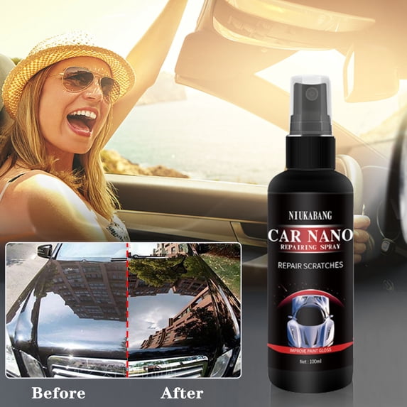 Ceramic Coating Spray for Headlights and Paint, 3-Year Super Hydrophobic Glass Protection, 760掳C Heat Resistant Oxidation Remover with Mirror Gloss for Car Exterior Restoration