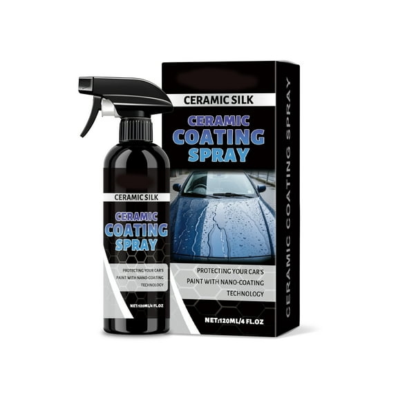 Ceramic Coating for Cars - 120ml Auto Paint Polishing Liquid | Convenient Protective Hydrophobic Detailing Agent for Car