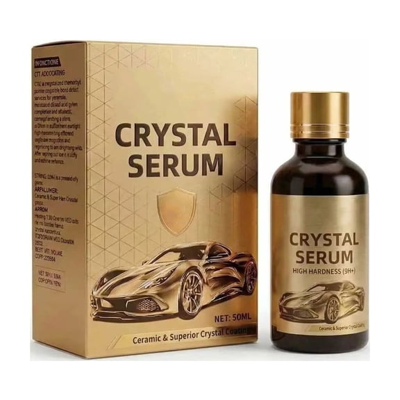Ceramic Coating for Cars, Plastic Restorer for Cars, 1.7fl oz Crystal Coating for Shine and Scratch Resistance
